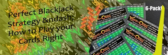 Blackjack odds card