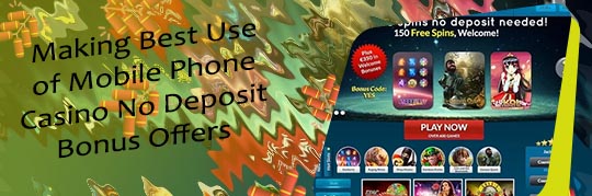 Online mobile casino free spins no deposit